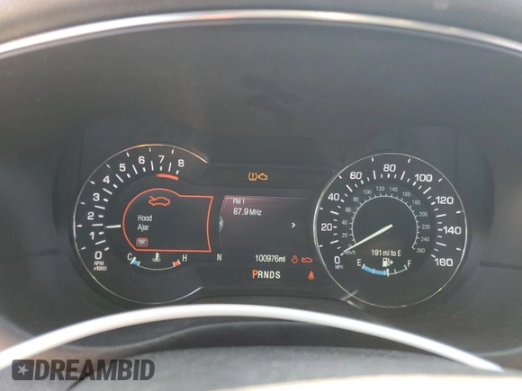 2019 Lincoln MKC Reserve with VIN 5LMCJ3D99KUL02590, listed as a Copart auction lot 48011365 with 100,976 mi miles and Salvage title. Bid and sale history available at DreamBid. Image 9.