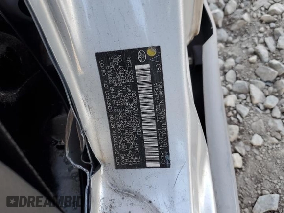 2005 Toyota Celica GT with VIN JTDDR32T150188230, listed as a Copart auction lot 79044604 with 0 mi miles and Non Repairable. Bid and sale history available at carsss.com. Image 13.