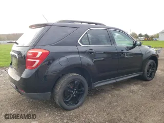 2017 Chevrolet Equinox LT with VIN 2GNFLFEK4H6152906, listed as a Copart auction lot 53739855 with 96,843 mi miles and Clean Title. Bid and sale history available at carsss.com. Image 3.