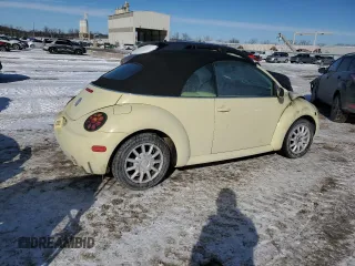 2005 Volkswagen Beetle GLS с VIN 3VWCM31Y15M363190, выставлен на аукционе Copart как лот 46167995 с пробегом Не указан миль и Списание • Salvage title. История ставок и продаж доступна на DreamBid. Изображение 3.