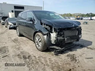 2017 Kia Sedona SX with VIN KNDMC5C18H6324381, listed as a Copart auction lot 53751025 with 103,273 mi miles and Salvage Title. Bid and sale history available at DreamBid. Image 14.