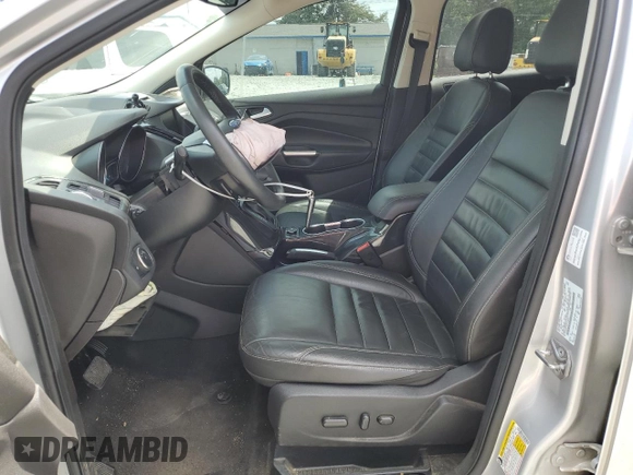 2015 Ford Escape Titanium with VIN 1FMCU9J91FUB46181, listed as a Copart auction lot 54885015 with 100,919 mi miles and Salvage title. Bid and sale history available at DreamBid. Image 7.