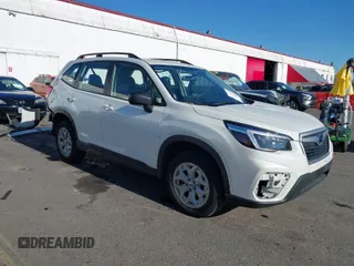 2021 Subaru Forester with VIN JF2SKADC0MH582834, listed as a IAAI auction lot 41462534 with 19,156 mi miles. Bid and sale history available at carsss.com. Image 1.