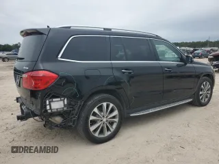 2015 Mercedes-Benz GL-Class GL 450 with VIN 4JGDF6EE9FA492758, listed as a Copart auction lot 47929104 with 72,179 mi miles. Bid and sale history available at carsss.com. Image 3.