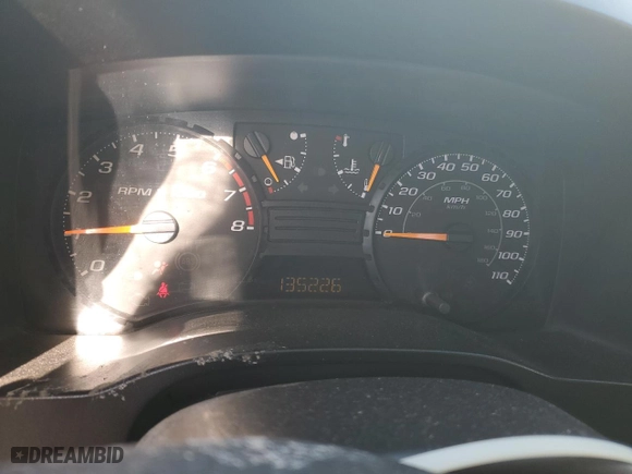 2005 Chevrolet Colorado Z85 with VIN 1GCCS198458132287, listed as a Copart auction lot 44318115 with 135,226 mi miles and Salvage Title. Bid and sale history available at carsss.com. Image 9.