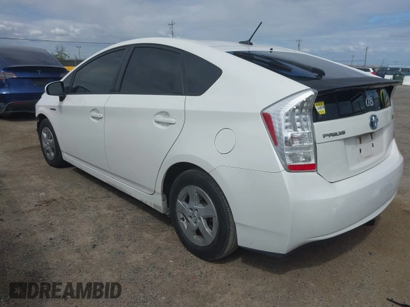 2011 Toyota Prius I with VIN JTDKN3DU8B5361409, listed as a IAAI auction lot 42117202 with 152,129 mi miles. Bid and sale history available at carsss.com. Image 3.