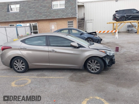 2014 Hyundai Elantra SE with VIN 5NPDH4AE1EH535148, listed as a IAAI auction lot 42006141 with 151,578 mi miles and . Bid and sale history available at DreamBid. Image 14.