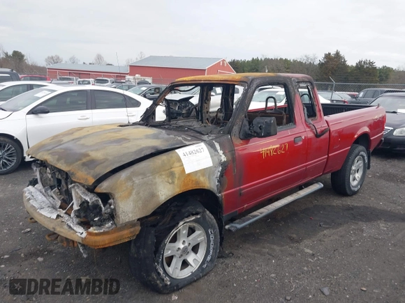 2006 Ford Ranger XLT with VIN 1FTZR45E96PA27741, listed as a IAAI auction lot 41482627 with 1 mi miles. Bid and sale history available at carsss.com. Image 9.