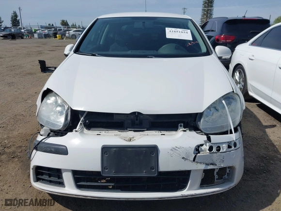 2007 Volkswagen Rabbit with VIN WVWBS71K37W186877, listed as a IAAI auction lot 41851834 with 76,291 mi miles. Bid and sale history available at carsss.com. Image 13.