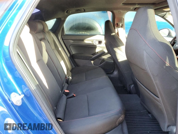 2022 Honda Civic Si with VIN 2HGFE1E51NH471195, listed as a Copart auction lot 77808714 with 24,759 mi miles and Clean Title. Bid and sale history available at DreamBid. Image 10.