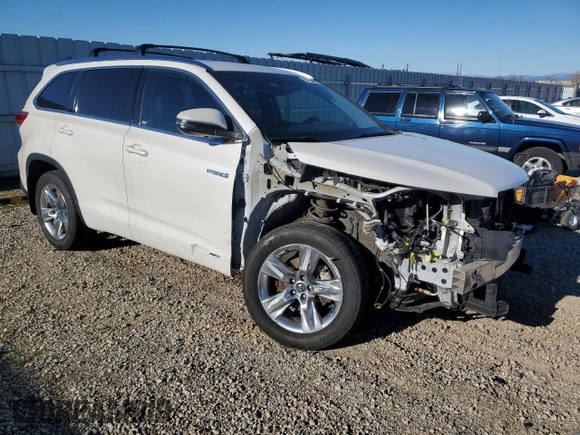2018 Toyota Highlander Hybrid Limited with VIN 5TDDGRFH4JS040269, listed as a Copart auction lot 87515435 with 67,170 mi miles and Salvage title. Bid and sale history available at DreamBid. Image 4.
