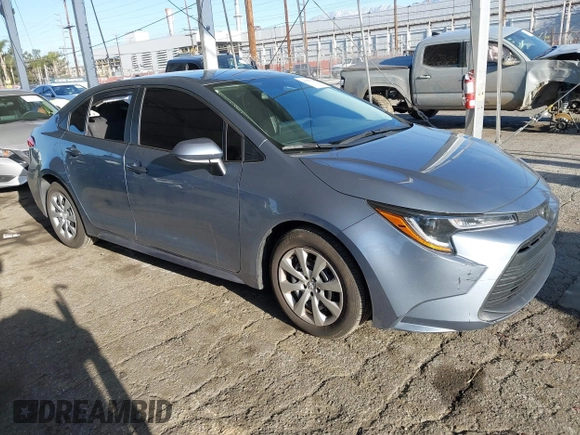 2024 Toyota Corolla LE with VIN 5YFB4MDE2RP157932, listed as a IAAI auction lot 41835704 with 18,089 mi miles. Bid and sale history available at carsss.com. Image 1.