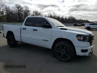 2023 Ram 1500 Big Horn with VIN 1C6SRFBT5PN578883, listed as a Copart auction lot 48968205 with 28,181 mi miles and Salvage Title. Bid and sale history available at carsss.com. Image 4.