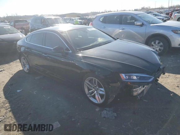 2019 Audi A5 Sportback Premium with VIN WAUANCF54KA063607, listed as a Copart auction lot 76295633 with 126,408 mi miles. Bid and sale history available at carsss.com. Image 4.
