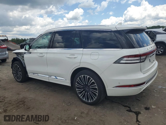 2020 Lincoln Aviator Black Label with VIN 5LM5J9XC7LGL01022, listed as a Copart auction lot 61236505 with 80,510 mi miles and Salvage title. Bid and sale history available at DreamBid. Image 2.