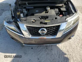 2016 Nissan Pathfinder SL with VIN 5N1AR2MN8GC652137, listed as a Copart auction lot 53731415 with 105,198 mi miles and Salvage title. Bid and sale history available at DreamBid. Image 12.