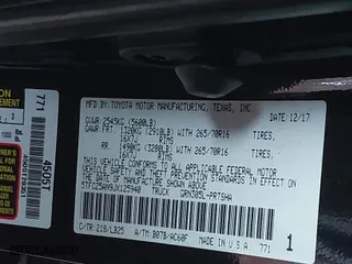 2018 Toyota Tacoma SR with VIN 5TFCZ5AN9JX125940, listed as a IAAI auction lot 41790040 with 80,454 mi miles. Bid and sale history available at carsss.com. Image 9.