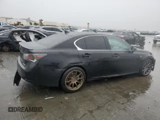 2016 Lexus GS 350 with VIN JTHBZ1BL5GA000543, listed as a Copart auction lot 43658615 with 250,388 mi miles and Salvage Title. Bid and sale history available at carsss.com. Image 3.