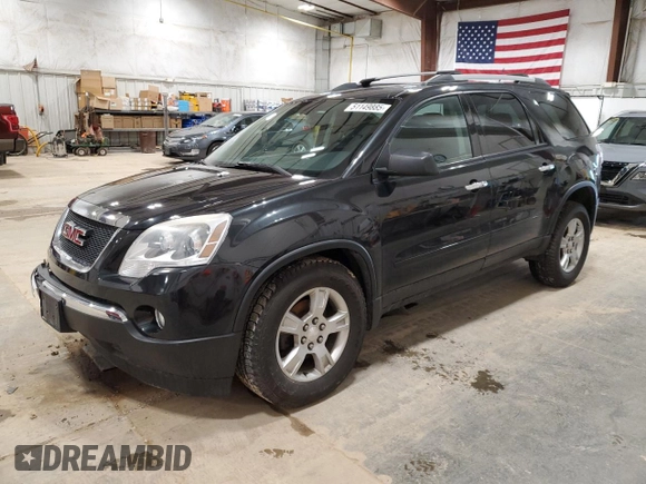 2012 GMC Acadia SLE with VIN 1GKKRPEDXCJ334588, listed as a Copart auction lot 51149885 with 149,438 mi miles and Non Repairable. Bid and sale history available at carsss.com. Image 1.