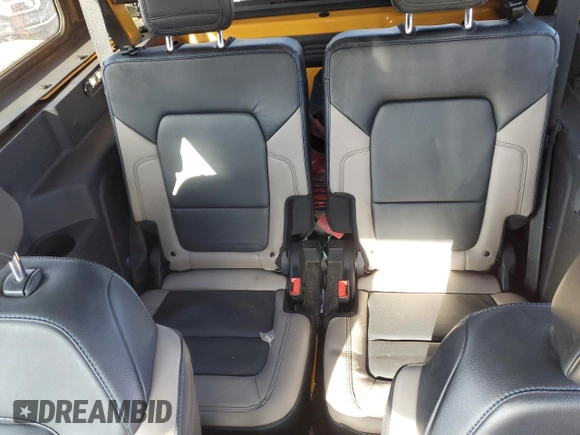 2022 Ford Bronco with VIN 1FMDE5CP7NLB42694, listed as a Copart auction lot 88515645 with 47,503 mi miles and Salvage Title. Bid and sale history available at DreamBid. Image 10.