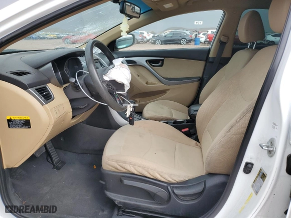 2013 Hyundai Elantra Limited PZEV with VIN 5NPDH4AE4DH454921, listed as a Copart auction lot 49145025 with 81,874 mi miles and Salvage Title. Bid and sale history available at carsss.com. Image 7.