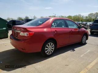 2013 Toyota Corolla L with VIN 2T1BU4EE1DC967124, listed as a Copart auction lot 52697915 with 206,278 mi miles and Salvage Title. Bid and sale history available at DreamBid. Image 3.
