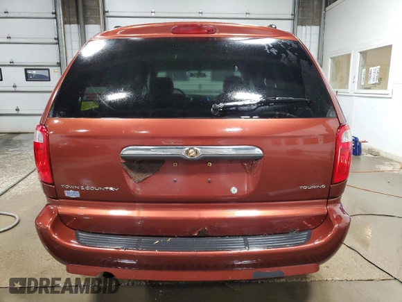 2007 Chrysler Town & Country LWB Touring with VIN 2A4GP54L67R195270, listed as a Copart auction lot 77137954 with 209,073 mi miles and Clean Title. Bid and sale history available at carsss.com. Image 6.