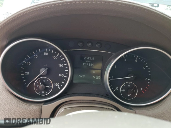 2008 Mercedes-Benz GL-Class 4.6L with VIN 4JGBF71E98A301538, listed as a Copart auction lot 71612184 with 157,189 mi miles and Salvage Title. Bid and sale history available at carsss.com. Image 9.