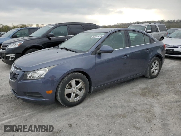 2013 Chevrolet Cruze 1LT with VIN 1G1PC5SBXD7213156, listed as a Copart auction lot 49092934 with 77,541 mi miles and Salvage Title. Bid and sale history available at carsss.com. Image 1.