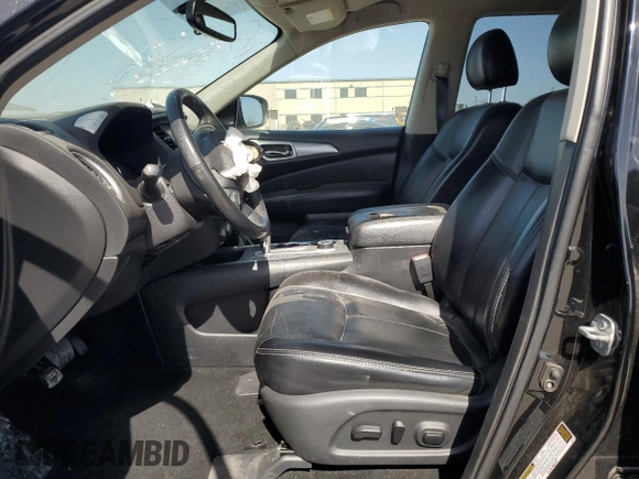 2019 Nissan Pathfinder SL with VIN 5N1DR2MM3KC618944, listed as a Copart auction lot 47106285 with 105,441 mi miles and Salvage Title. Bid and sale history available at carsss.com. Image 7.