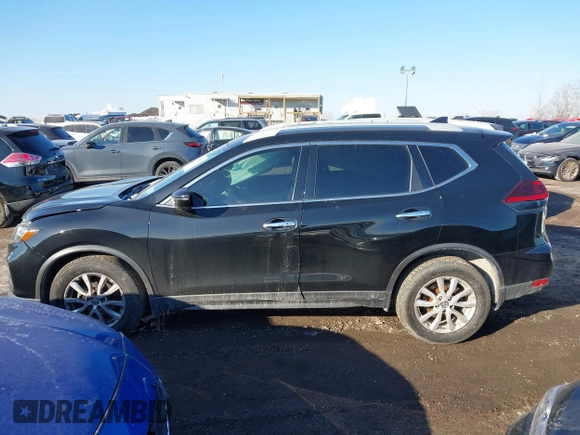 2020 Nissan Rogue SL with VIN 5N1AT2MV6LC795244, listed as a IAAI auction lot 41396503 with 53,694 mi miles and . Bid and sale history available at DreamBid. Image 14.