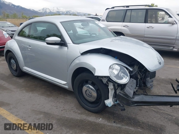 2013 Volkswagen Beetle with VIN 3VWHX7ATXDM658134, listed as a IAAI auction lot 42097779 with 47,901 mi miles and . Bid and sale history available at DreamBid. Image 1.