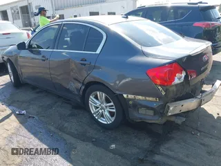 2011 Infiniti G25 Journey with VIN JN1DV6AP7BM831186, listed as a IAAI auction lot 42076873 with 288,346 mi miles. Bid and sale history available at carsss.com. Image 3.