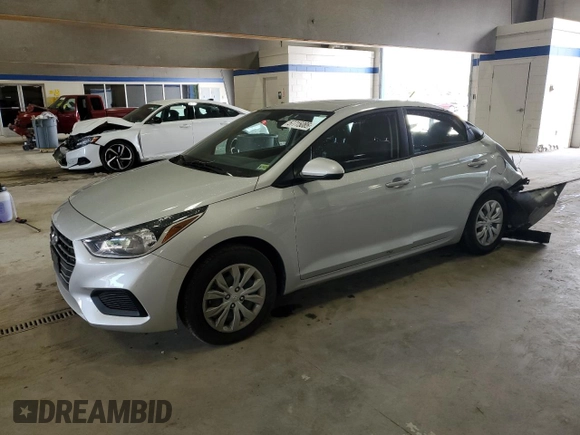 2022 Hyundai Accent SE с VIN 3KPC24A61NE171582, выставлен на аукционе Copart как лот 57715085 с пробегом 21 392 миль миль и Списание • Salvage title. История ставок и продаж доступна на DreamBid. Изображение 1.