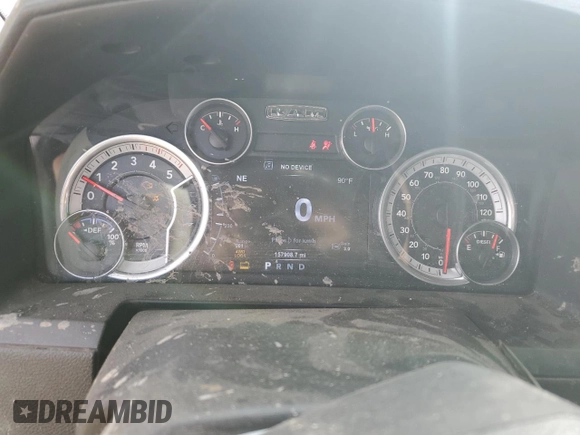 2015 Ram 3500 Laramie with VIN 3C63RRJL6FG688274, listed as a Copart auction lot 71990594 with 157,809 mi miles and Salvage Title. Bid and sale history available at carsss.com. Image 9.