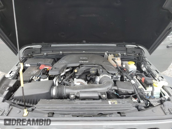 2020 Jeep Wrangler Unlimited Freedom with VIN 1C4HJXDG0LW285901, listed as a Copart auction lot 52193555 with 63,823 mi miles and Salvage title. Bid and sale history available at DreamBid. Image 13.