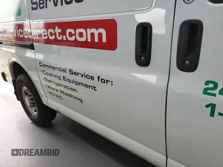 2019 Chevrolet Express Cargo with VIN 1GCWGAFPXK1368408, listed as a IAAI auction lot 42682889 with 154,668 mi miles and . Bid and sale history available at DreamBid. Image 2.