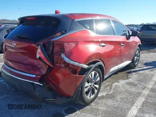 2017 Nissan Murano Platinum z VIN 5N1AZ2MG3HN173938, wystawiony jako IAAI lot #41405867 z przebiegiem 98 917 mil mil oraz . Historia ofert i sprzedaży dostępna na DreamBid. Obrazek 4.
