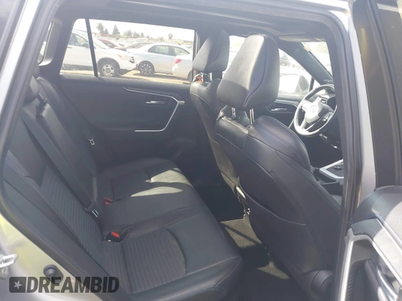 2021 Toyota RAV4 Hybrid XSE with VIN 4T3E6RFV6MU040399, listed as a IAAI auction lot 42020866 with 46,593 mi miles and . Bid and sale history available at DreamBid. Image 8.