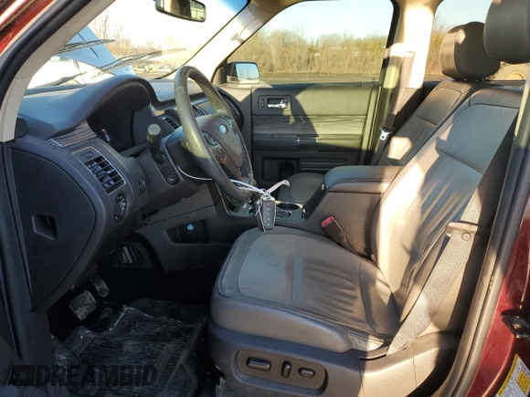 2019 Ford Flex SEL with VIN 2FMHK6C83KBA28437, listed as a Copart auction lot 48343215 with 123,610 mi miles and Salvage Title. Bid and sale history available at carsss.com. Image 7.
