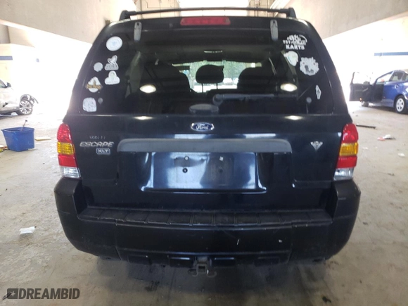 2007 Ford Escape XLT with VIN 1FMYU03197KB19462, listed as a Copart auction lot 47405995 with 142,160 mi miles and Clean Title. Bid and sale history available at carsss.com. Image 6.