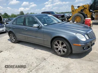 2009 Mercedes-Benz E-Class Luxury 3.5L with VIN WDBUF56X09B376277, listed as a Copart auction lot 57485144 with 129,127 mi miles and Salvage Title. Bid and sale history available at carsss.com. Image 4.