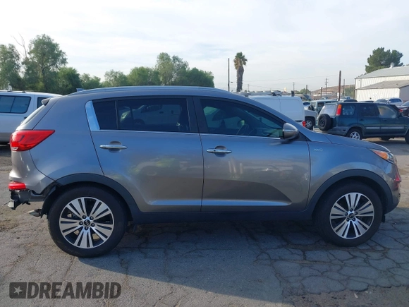 2015 Kia Sportage EX with VIN KNDPCCAC5F7723553, listed as a IAAI auction lot 40984662 with 44,227 mi miles and . Bid and sale history available at DreamBid. Image 14.