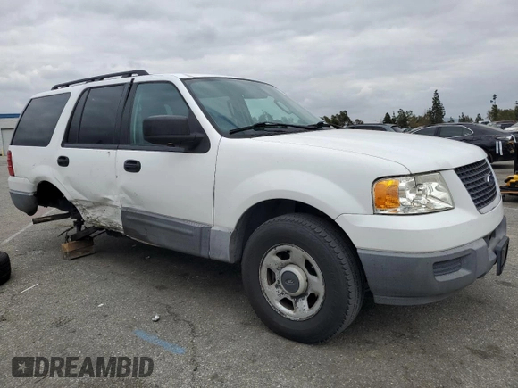 2005 Ford Expedition XLS with VIN 1FMPU13545LA69436, listed as a Copart auction lot 53559915 with 144,841 mi miles and Salvage Title. Bid and sale history available at carsss.com. Image 4.