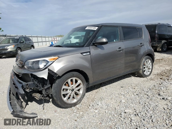 2017 Kia Soul + with VIN KNDJP3A54H7423842, listed as a Copart auction lot 44049785 with 143,299 mi miles and Salvage Title. Bid and sale history available at DreamBid. Image 1.