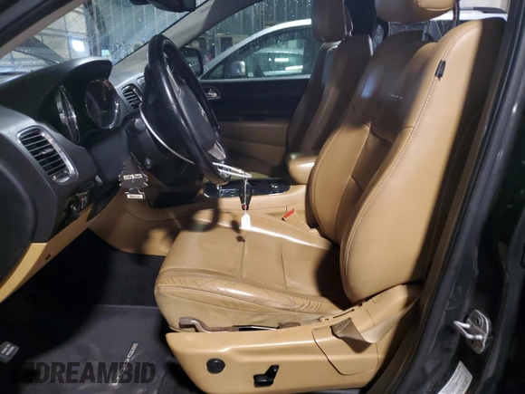 2011 Dodge Durango Citadel with VIN 1D4SE5GT4BC613797, listed as a Copart auction lot 54893175 with 196,840 mi miles and Salvage title. Bid and sale history available at DreamBid. Image 7.
