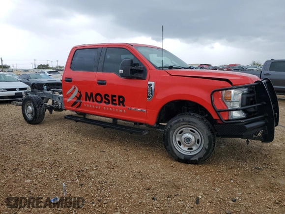 2022 Ford F-250 with VIN 1FD7W2BTXNED42142, listed as a Copart auction lot 80899324 with Not provided miles and Salvage title. Bid and sale history available at DreamBid. Image 4.