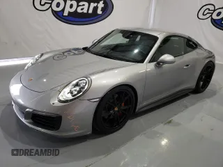 2017 Porsche 911 Carrera S with VIN WP0AB2A95HS124563, listed as a Copart auction lot 67958713 with 44,028 mi miles. Bid and sale history available at carsss.com. Image 1.