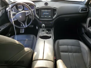 2018 Maserati Ghibli GranSport with VIN ZAM57XSSXJ1290876, listed as a Copart auction lot 73036224 with 50,344 mi miles and Clean Title. Bid and sale history available at carsss.com. Image 8.