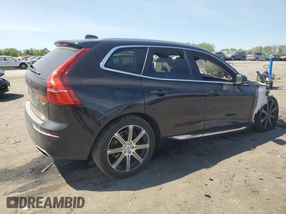 2019 Volvo XC60 Inscription with VIN YV4A22RL9K1309662, listed as a Copart auction lot 54296595 with Not provided miles and Salvage title. Bid and sale history available at DreamBid. Image 3.